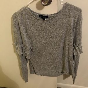 Derek Heart Gray long sleeve shirt